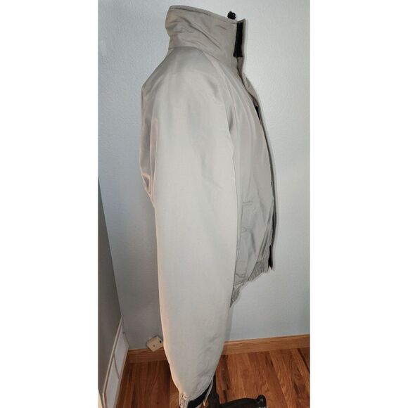 Cabela's Polartec Light Green Fleece Lined Bomber Jacket Size XL - Picture 2 of 8